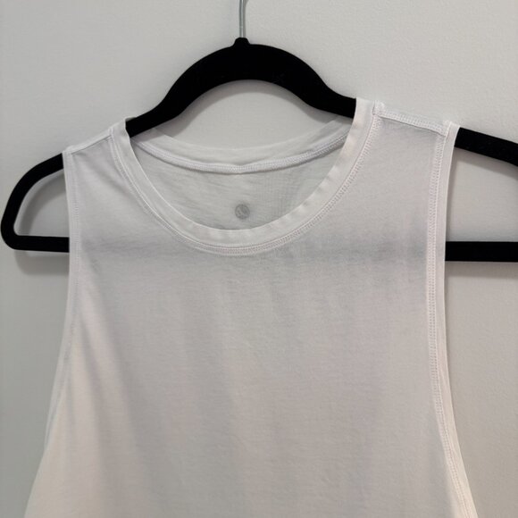 CRZ YOGA Pima Cotton Cropped Tank Top - Picture 6 of 9